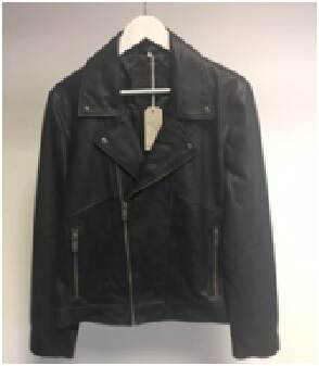 0745178264587 | PERFORATED PANEL LEATHER BIKER