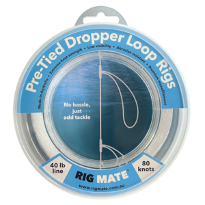 0794712397779 | Pre-tied dropper loop rigs 40 lb