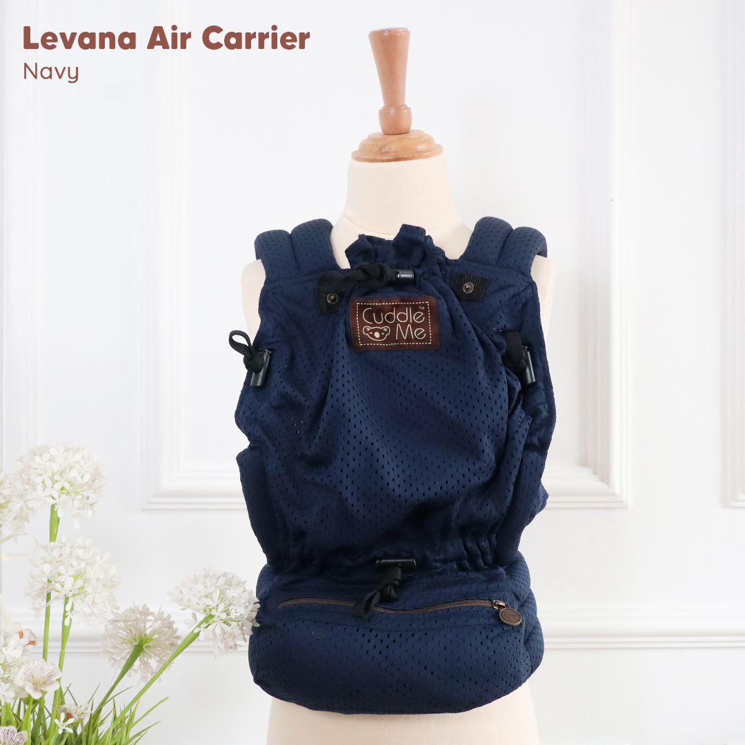 0796554195117 | Cuddleme Levana Air+ Carrier Solid Navy