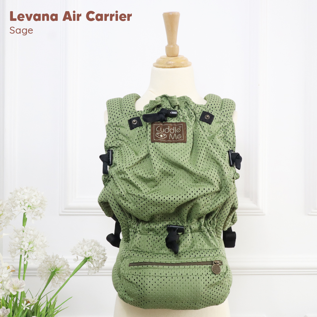 0796554195124 | Cuddleme Levana Air+ Carrier Solid Sage