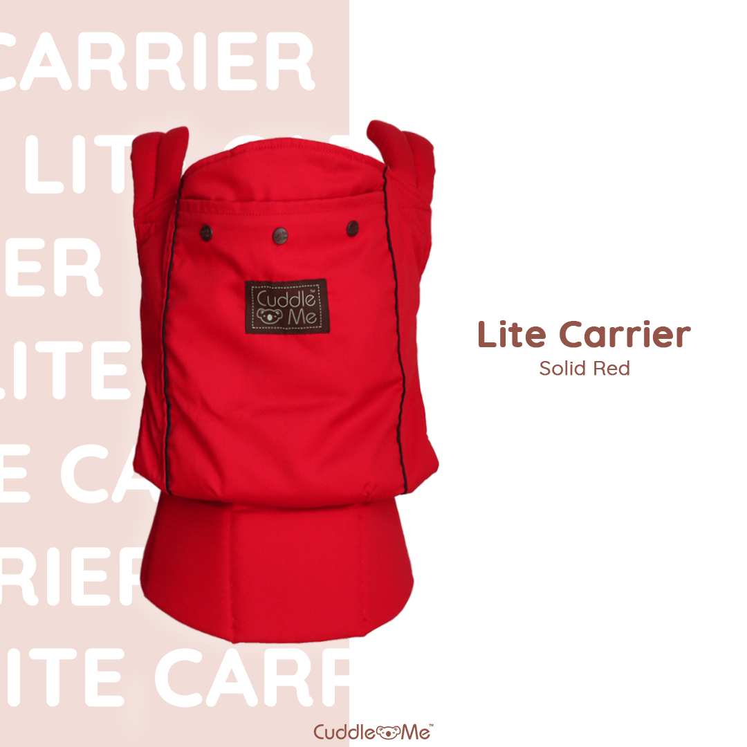 0796554195155 | Cuddleme Lite Carrier Solid Red